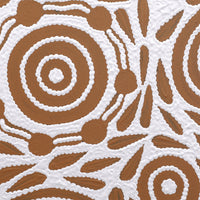 Aboriginal Artwork by Ursula Napangardi Hudson, Pikilyi Jukurrpa (Vaughan Springs Dreaming), 30x30cm