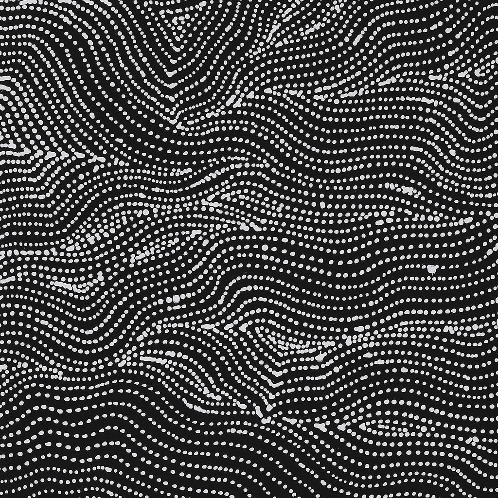 Aboriginal Art by Valda Napangardi Granites, Ngalyipi Jukurrpa (Snakevine Dreaming) - Mina Mina, 107x30cm - ART ARK®