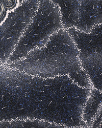 Aboriginal Artwork by Valda Napangardi Granites, Yanjirlpirri or Napaljarri-Warnu Jukurrpa (Star or Seven Sisters Dreaming), 183x61cm
