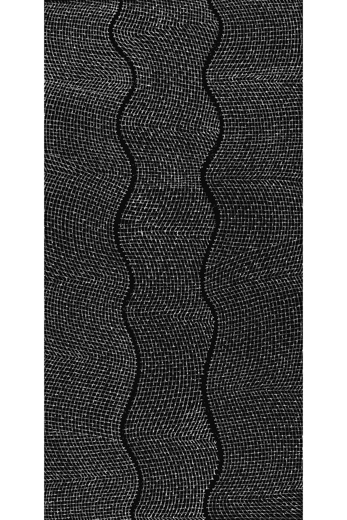 Aboriginal Artwork by Valda Napangardi Granites, Ngalyipi Jukurrpa (Snakevine Dreaming) - Mina Mina, 183x91cm - ART ARK®