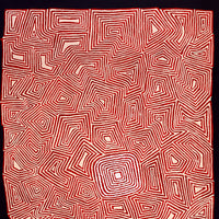 Aboriginal Art by Valerie Napanangka Marshall, Pikilyi Jukurrpa (Vaughan Springs Dreaming), 152x107cm - ART ARK®