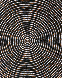 Aboriginal Artwork by Valma Nakamarra White, Warna Jukurrpa (Snake Dreaming), 50x40cm