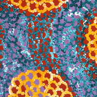 Aboriginal Artwork by Vanessa Nampijinpa Brown, Pamapardu Jukurrpa (Flying Ant Dreaming) - Warntungurru, 107x61cm
