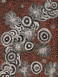 Aboriginal Artwork by Venita Lionel, Walka, 61x46cm