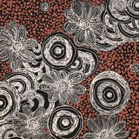 Aboriginal Artwork by Venita Lionel, Walka, 61x46cm