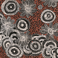 Aboriginal Artwork by Venita Lionel, Walka, 61x46cm