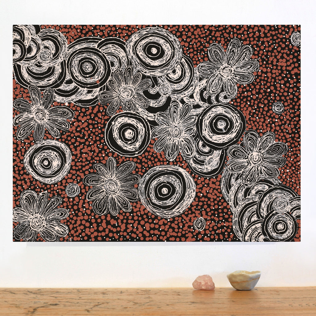 Aboriginal Art by Venita Lionel, Walka, 61x46cm - ART ARK®