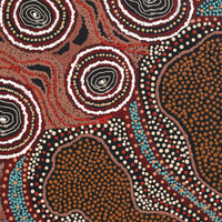 Aboriginal Artwork by Vera Raymond, Seven Sisters, 102x71cm