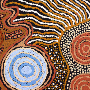 Aboriginal Artwork by Vera Raymond, Seven Sisters, 91x76cm - ART ARK®
