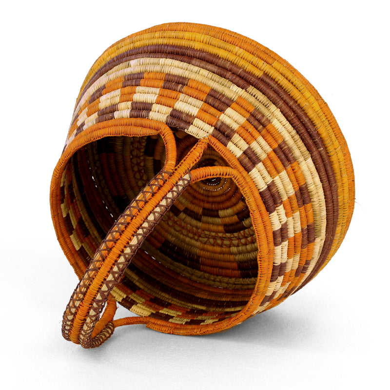 Aboriginal Artwork by Vietta Worriddjol, Coil Basket