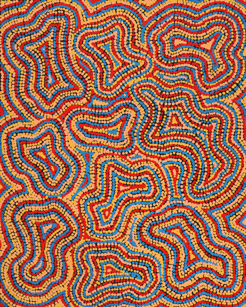 Aboriginal Art by Virginia Sims | 76x61cm | 821 - ART ARK®