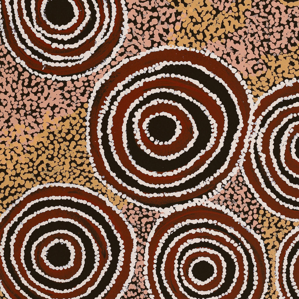 Aboriginal Art by Wanatjura Lewis, Seven Sisters, 61x46cm - ART ARK®