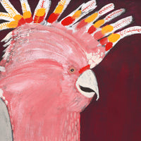 Aboriginal Artwork by Wilma Napangardi Poulson, Birds that live around Yuendumu, 61x46cm