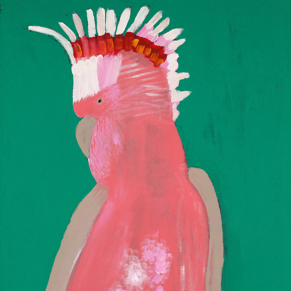 Aboriginal Artwork by Wilma Napangardi Poulson, Birds that live around Yuendumu, 76x61cm