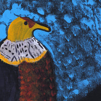 Aboriginal Artwork by Wilma Napangardi Poulson, Birds that live around Yuendumu, 76x61cm