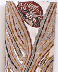 Aboriginal Artwork by Wulu Marawili, Garraŋali (Maḏarrpa clan), 124x51cm