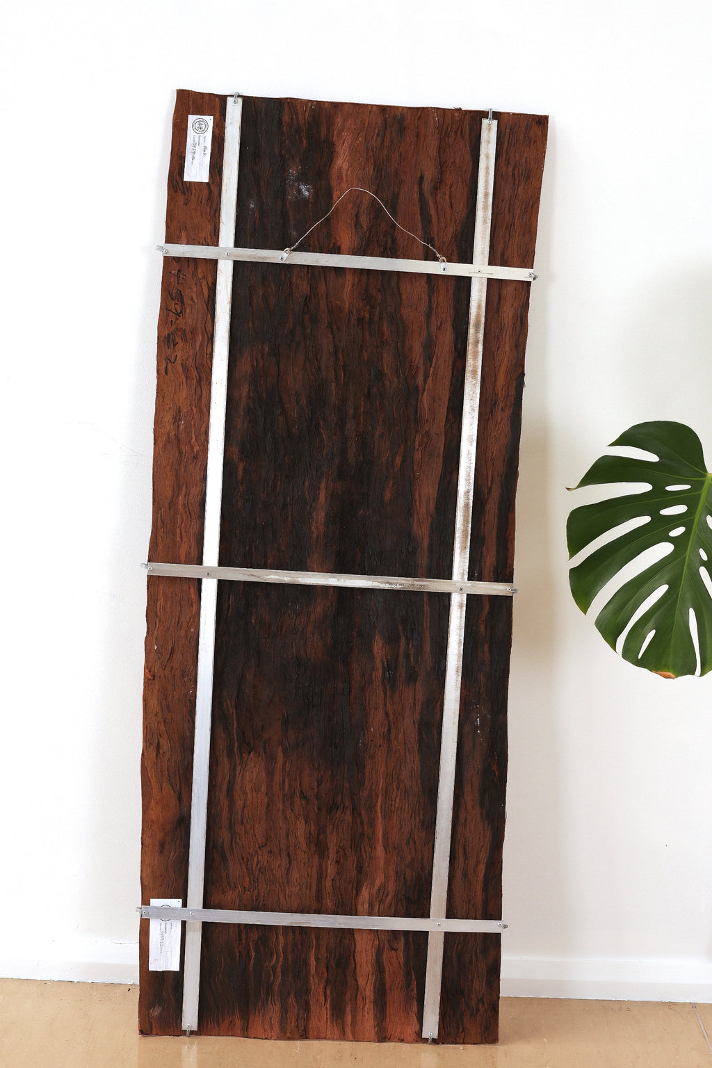 Aboriginal Artwork by Wulu Marawili, Garraŋali (Maḏarrpa clan), 161x62cm Bark