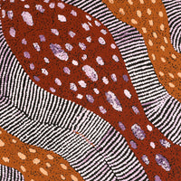 Aboriginal Artwork by Yangi Yangi Fox, Ngintaka, 61x61cm