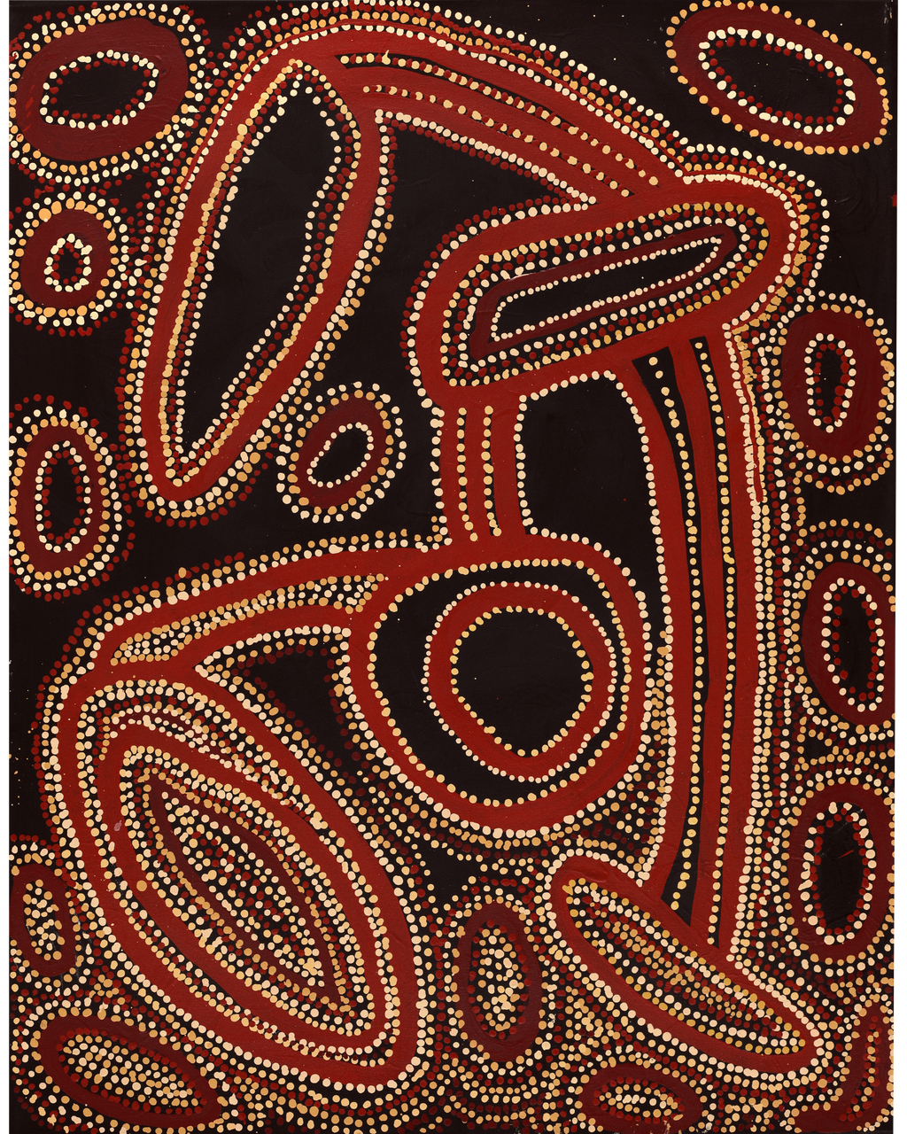 Aboriginal Artwork by Yanyi Bandicha, Ngayuku Ngura, 91x71cm