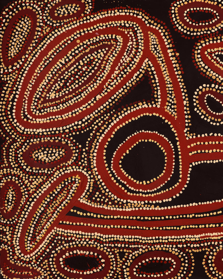 Aboriginal Artwork by Yanyi Bandicha, Ngayuku Ngura, 91x71cm