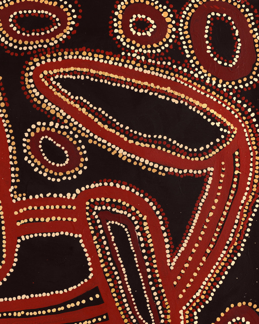 Aboriginal Artwork by Yanyi Bandicha, Ngayuku Ngura, 91x71cm