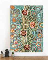 Yanyi and Sheena Dunn, Piltati Tjukurrpa, 101x71cm