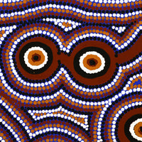 Aboriginal Artwork by Yaritji Miller, Aṉangu Pitjantjatjara Yankunytjatjara Art Centres, 101x76cm