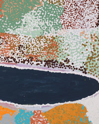 Aboriginal Artwork by Yikartu Bumba, Jupurrl, 122x91cm