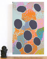 Aboriginal Artwork by Yikartu Bumba, Wirlarra (Wilarra), 76x46cm