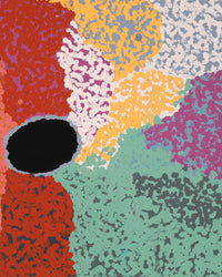 Aboriginal Artwork by Yikartu Bumba, Jupurrl, 91x61cm