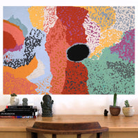 Aboriginal Artwork by Yikartu Bumba, Jupurrl, 91x61cm