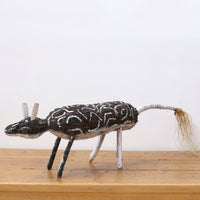 Aboriginal Artwork by Yolanda Rostron, Djamo (dog) Sculpture, 104cm