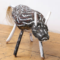 Aboriginal Artwork by Yolanda Rostron, Djamo (dog) Sculpture, 104cm