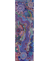 Aboriginal Artwork by Audrey Brumby, Ngura Tjuta Munu Tjukula Tjuta, 400x122cm