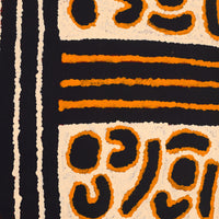 Aboriginal Artwork by Doreen Nungarrayi Reid, Karnta Jukurrpa (Womens Dreaming), 107x30cm