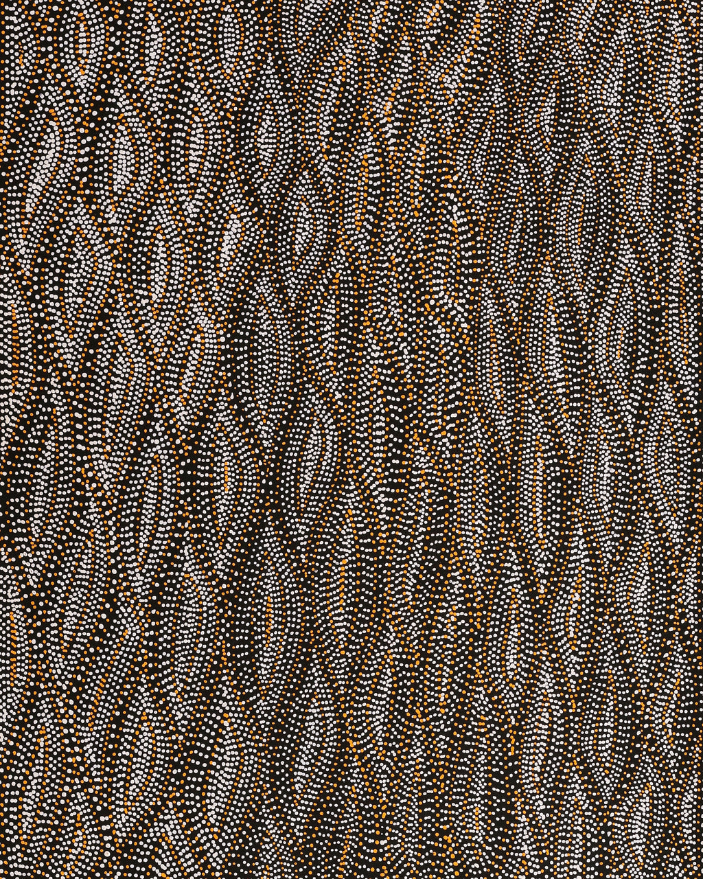 Aboriginal Artwork by Marshall Jangala Robertson, Watiya-warnu Jukurrpa (Seed Dreaming), 152x61cm