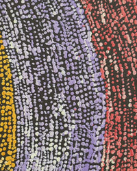 Aboriginal Artwork by Julie Nangala Robertson, Ngapa Jukurrpa (Water Dreaming) - Puyurru, 183x122cm