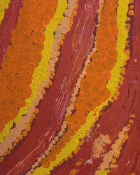 Aboriginal Artwork by Susie Prince, Untitled, 91x66cm