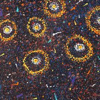 Aboriginal Artwork by Sabrina Napangardi Granites, Mina Mina Jukurrpa (Mina Mina Dreaming), 50x40cm