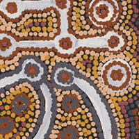 Aboriginal Artwork by Zarissa Napangardi Michaels, Lappi Lappi Jukurrpa (Lappi Lappi Dreaming), 30x30cm