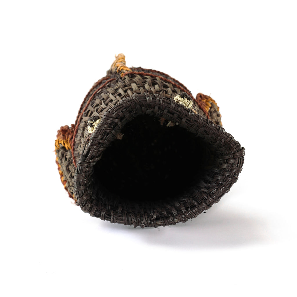Aboriginal Artwork by Mavis Warrngilnga Ganambarr, Burrumitpa (Rock Cod) Sculpture 33x12x12cm
