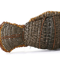 Aboriginal Artwork by Mavis Warrngilnga Ganambarr, Burrumitpa (Rock Cod) Sculpture 33x12x12cm