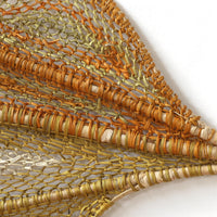 Aboriginal Artwork by Roseanne Ganambarr Djakmanbuy, Baypinga (Saratoga) Weaving, 160x40cm