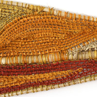 Aboriginal Artwork by Jericha Marrkula Manila, Baypinga (Saratoga) Weaving, 214x60cm