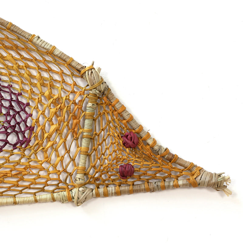 Aboriginal Artwork by Alicia Mardday, Nawarlah (Stingray), 116x23cm