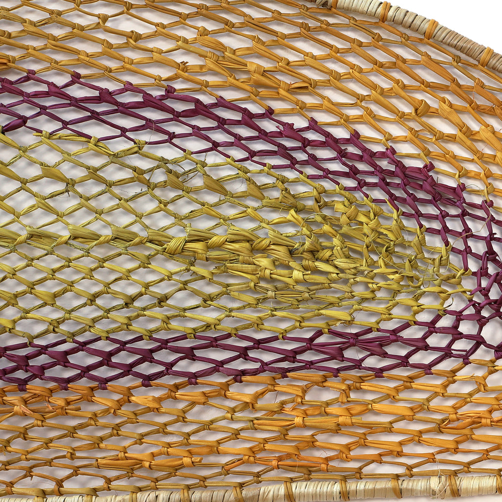 Aboriginal Artwork by Alicia Mardday, Nawarlah (Stingray), 116x23cm