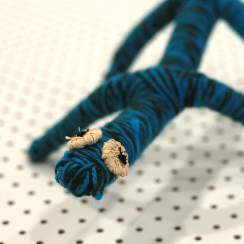 Aboriginal Artwork by Imitjala Pollard, Watarru - Tjanpi Tinka (lizard) Sculpture