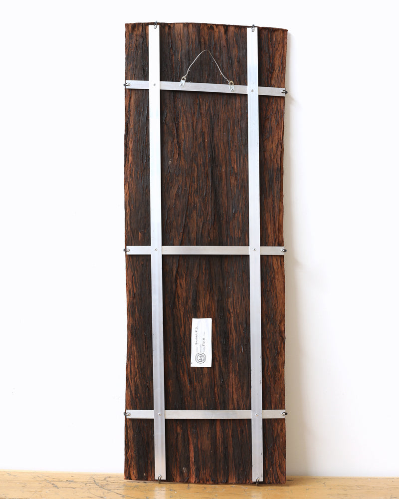 Aboriginal Artwork by Ŋulwurr #2 Yunupiŋu, Waṉkurra, 108x38cm Bark
