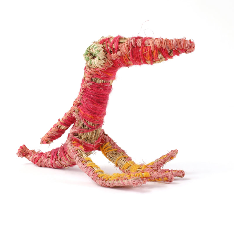 Aboriginal Artwork by Agnes Matasia - Bird Tjanpi Sculpture