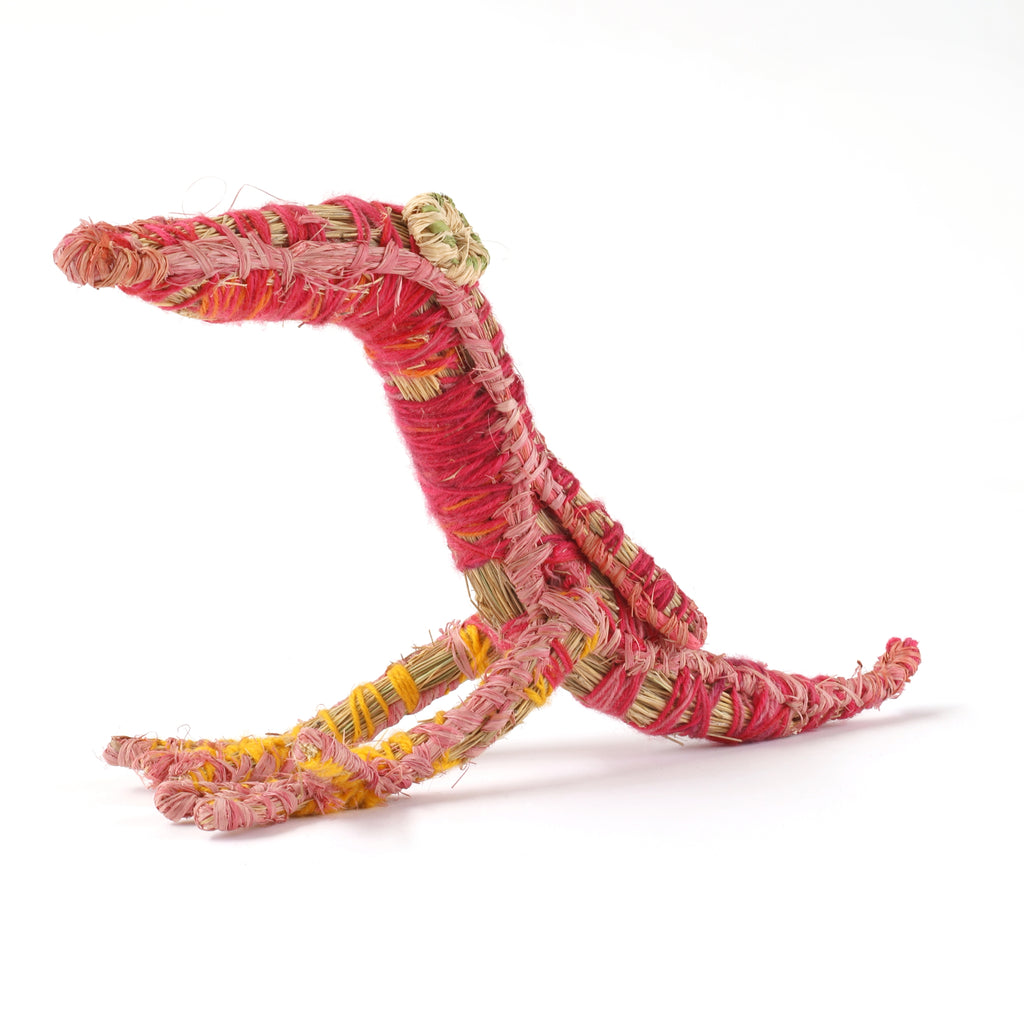 Aboriginal Artwork by Agnes Matasia - Bird Tjanpi Sculpture